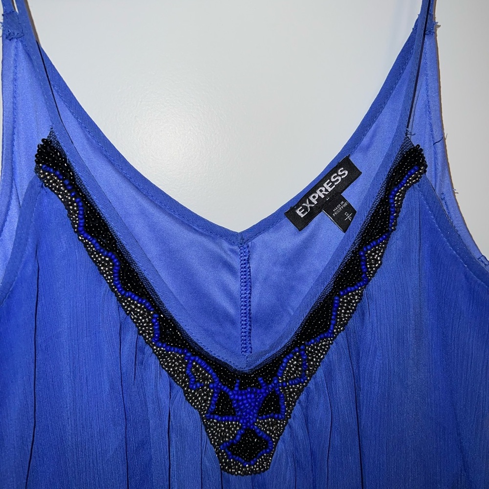Express Beaded Mini Dress - Picture 5 of 9